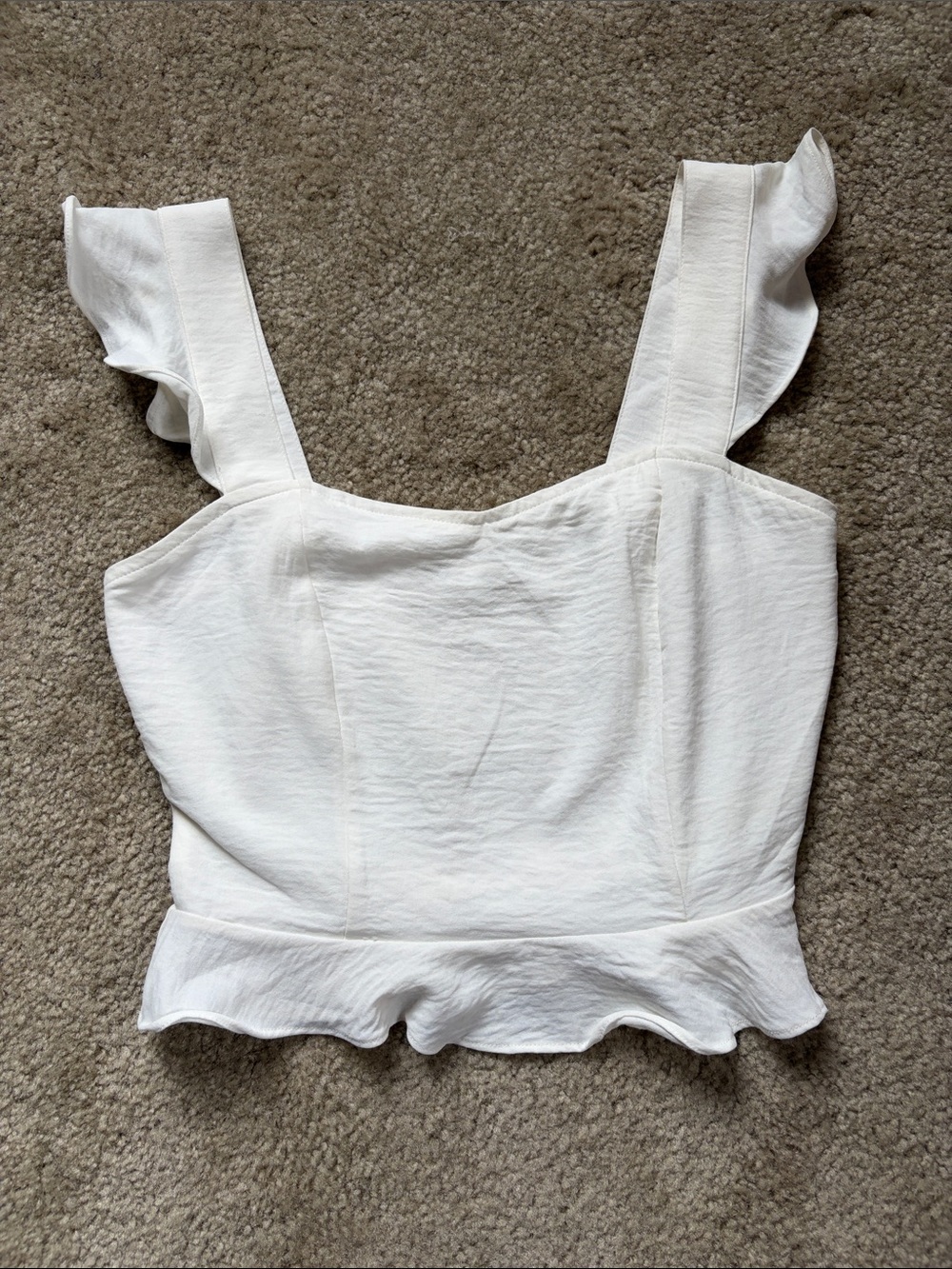 Altar’d State Cap Sleeve Crop Tank Top
